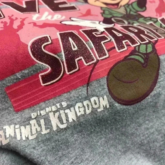 Disney Parks Girls S (6-7Y) Gray Minnie Mouse Razorback Tank w/Butterfly Wings! - Picture 9 of 9